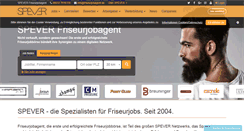 Desktop Screenshot of friseurjobagent.de