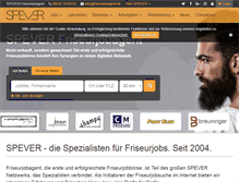 Tablet Screenshot of friseurjobagent.de